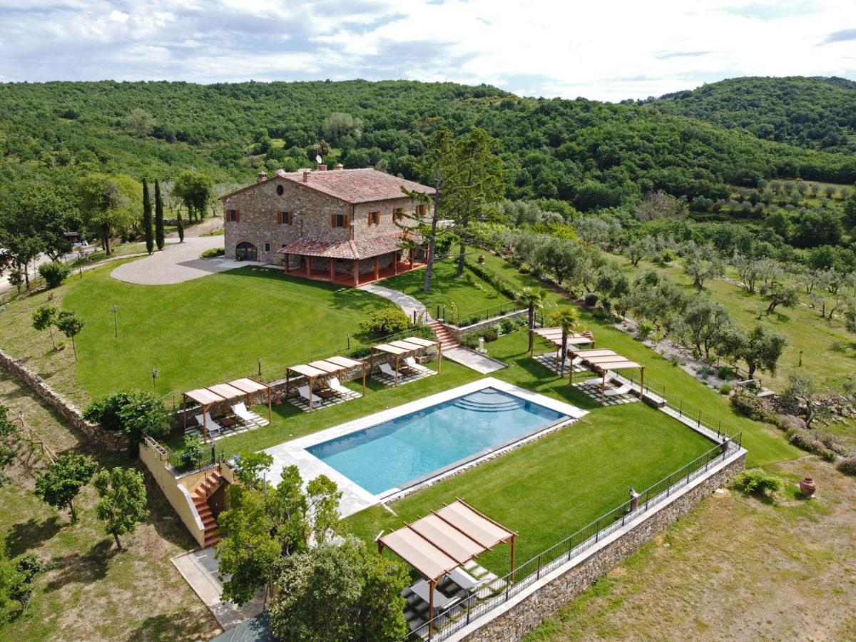Podere Le Volte Country House La Mita チヴィテッラ・イン・ヴァル・ディ・キアーナ エクステリア 写真