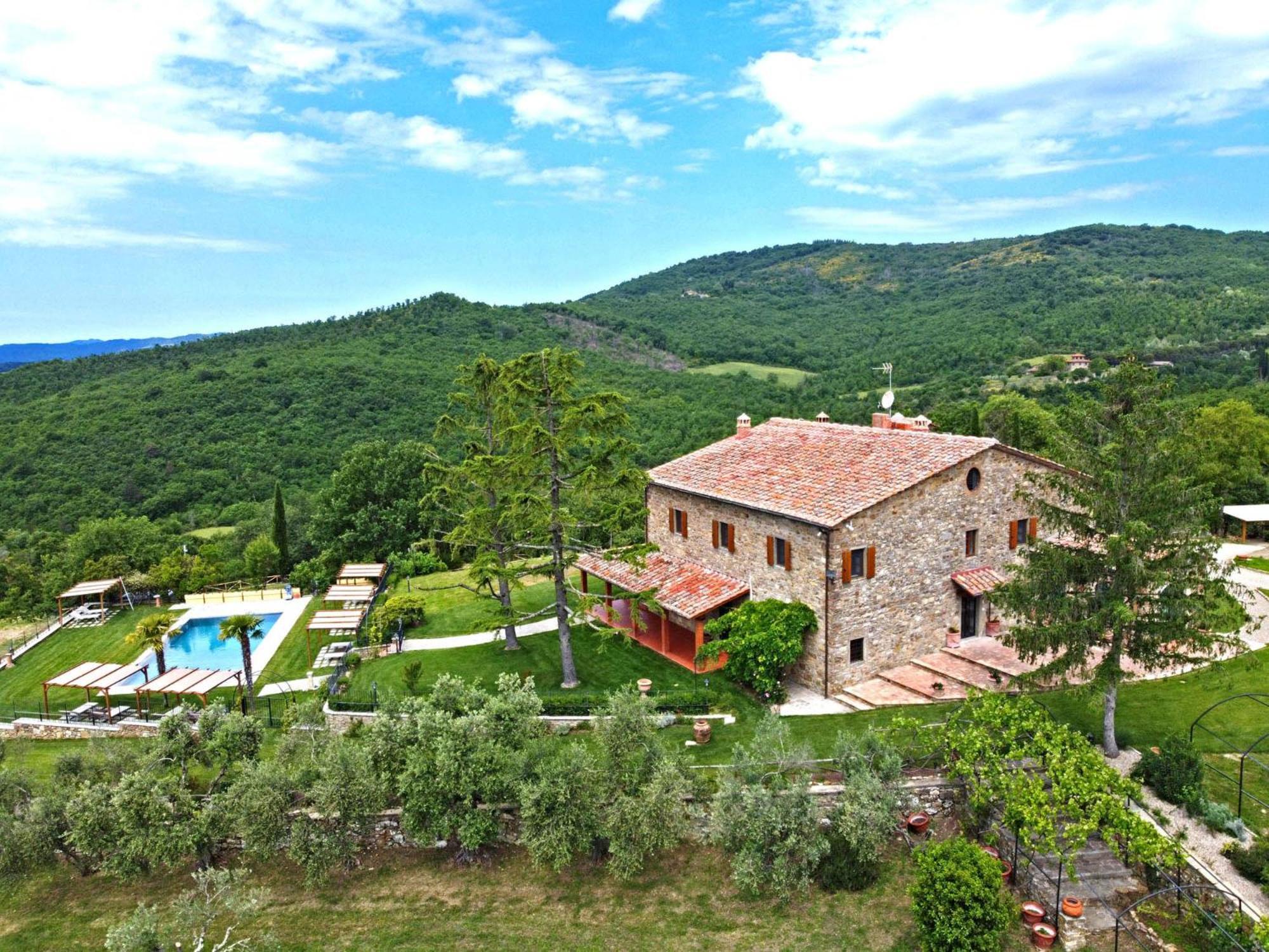 Podere Le Volte Country House La Mita チヴィテッラ・イン・ヴァル・ディ・キアーナ エクステリア 写真